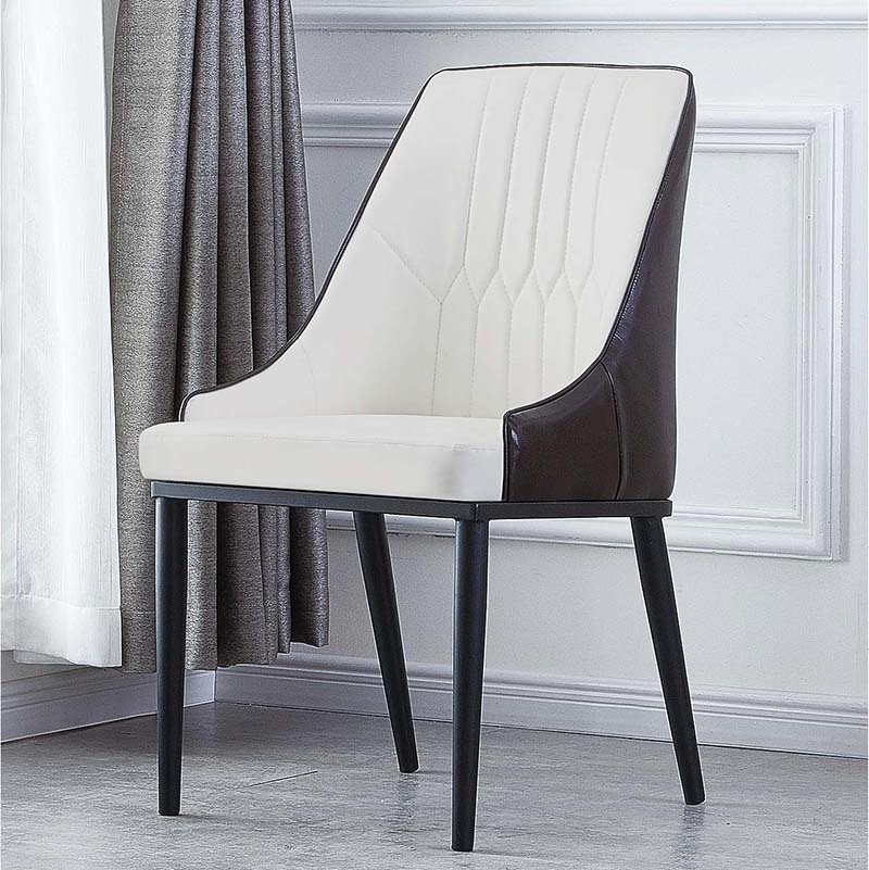 Elegant Modern Luxury Dining Room Chair with Gold Accents