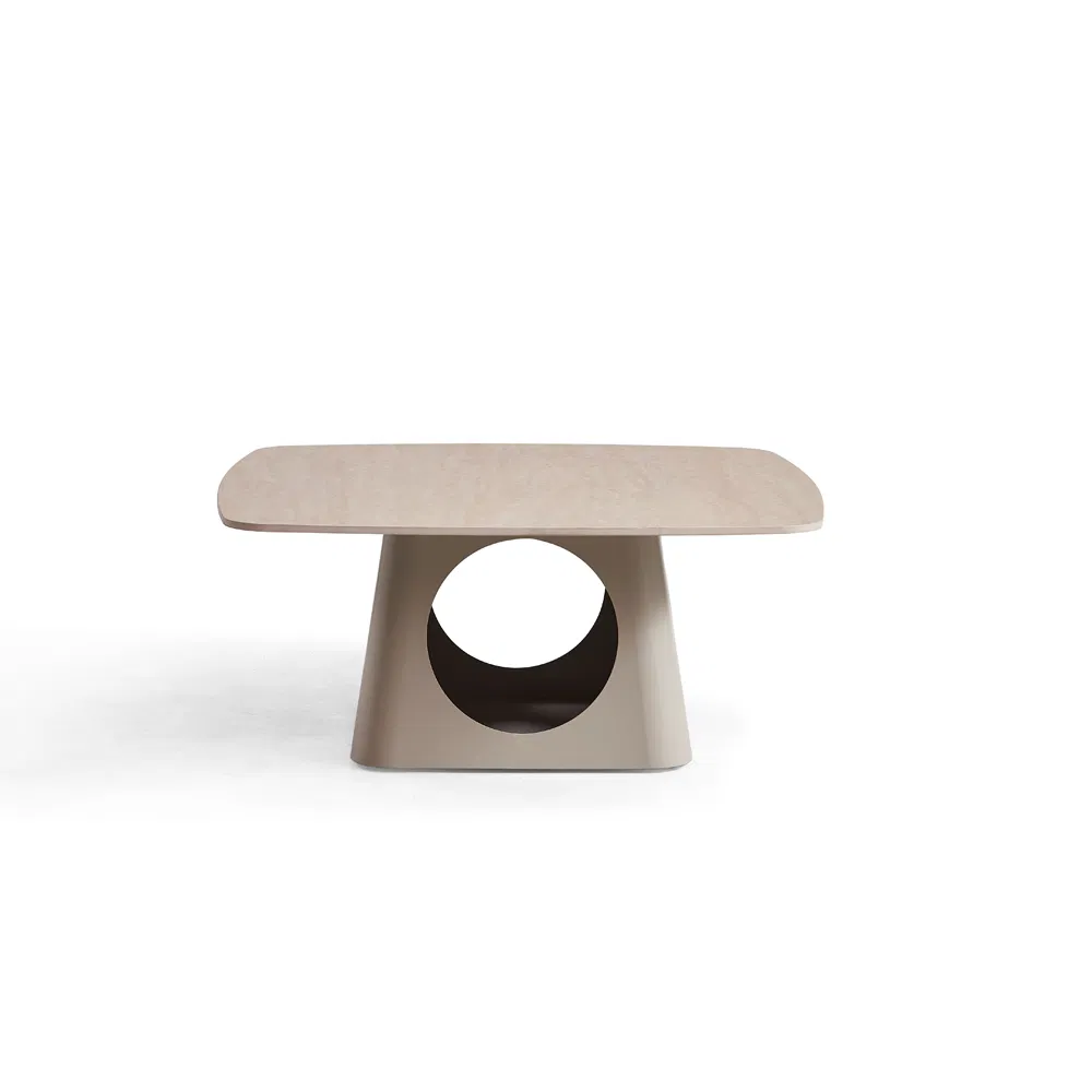 Luxury Living Room Modern Furniture Glass Top Side Coffee Table