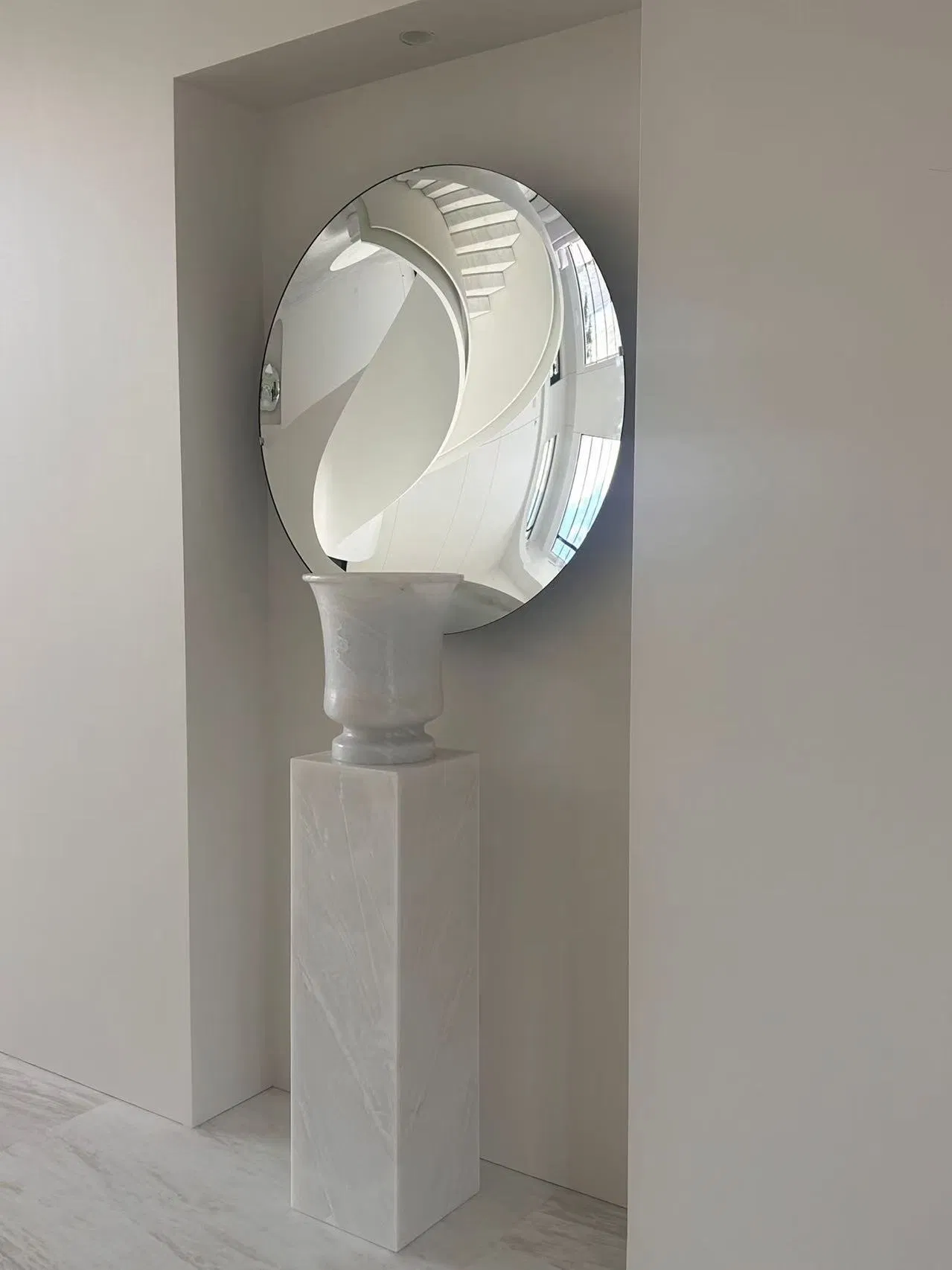 Home/Restaurant/Hotel Vintage Furniture Stone Coffee Table/ Side Table /Marble Table Top /Di Ning Table Prada Green Marble Big Marble Dining Table for Wholesale