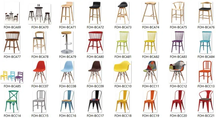 Modern restaurant furniture options