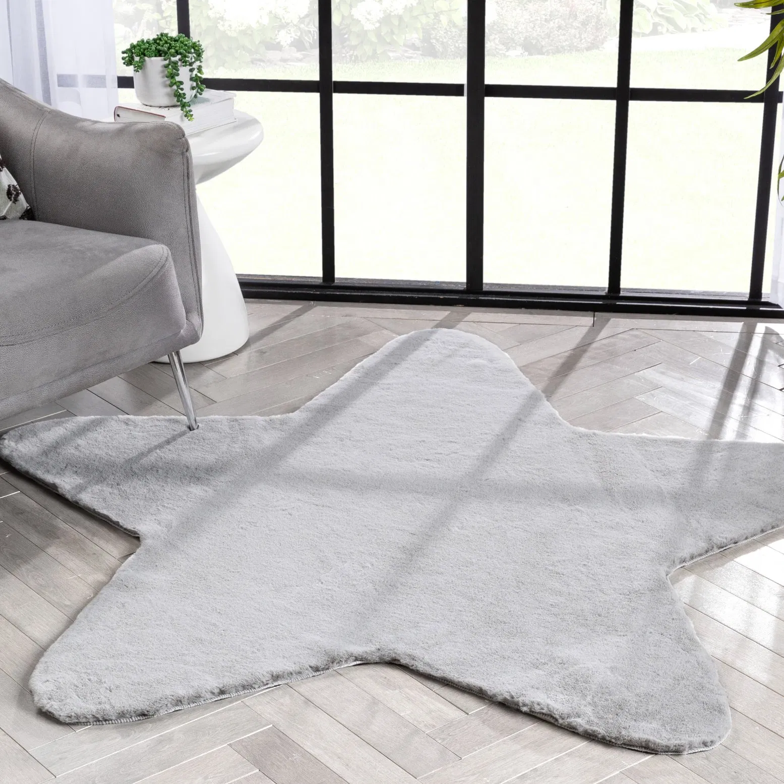 Floor Rug Big Home Decorative Living Room Fluffy Plush Shaggy Area Rugs