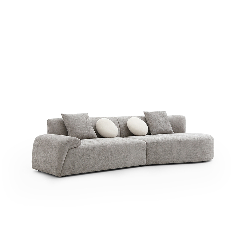 Fabric Corner Sofa Living Room Grey Living Room L Shaped Sectional Sofa