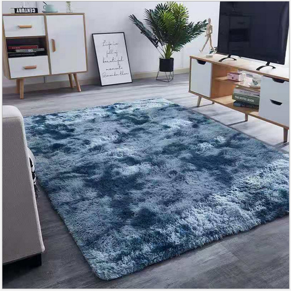 Floor Rug Big Home Decorative Living Room Fluffy Plush Shaggy Area Rugs
