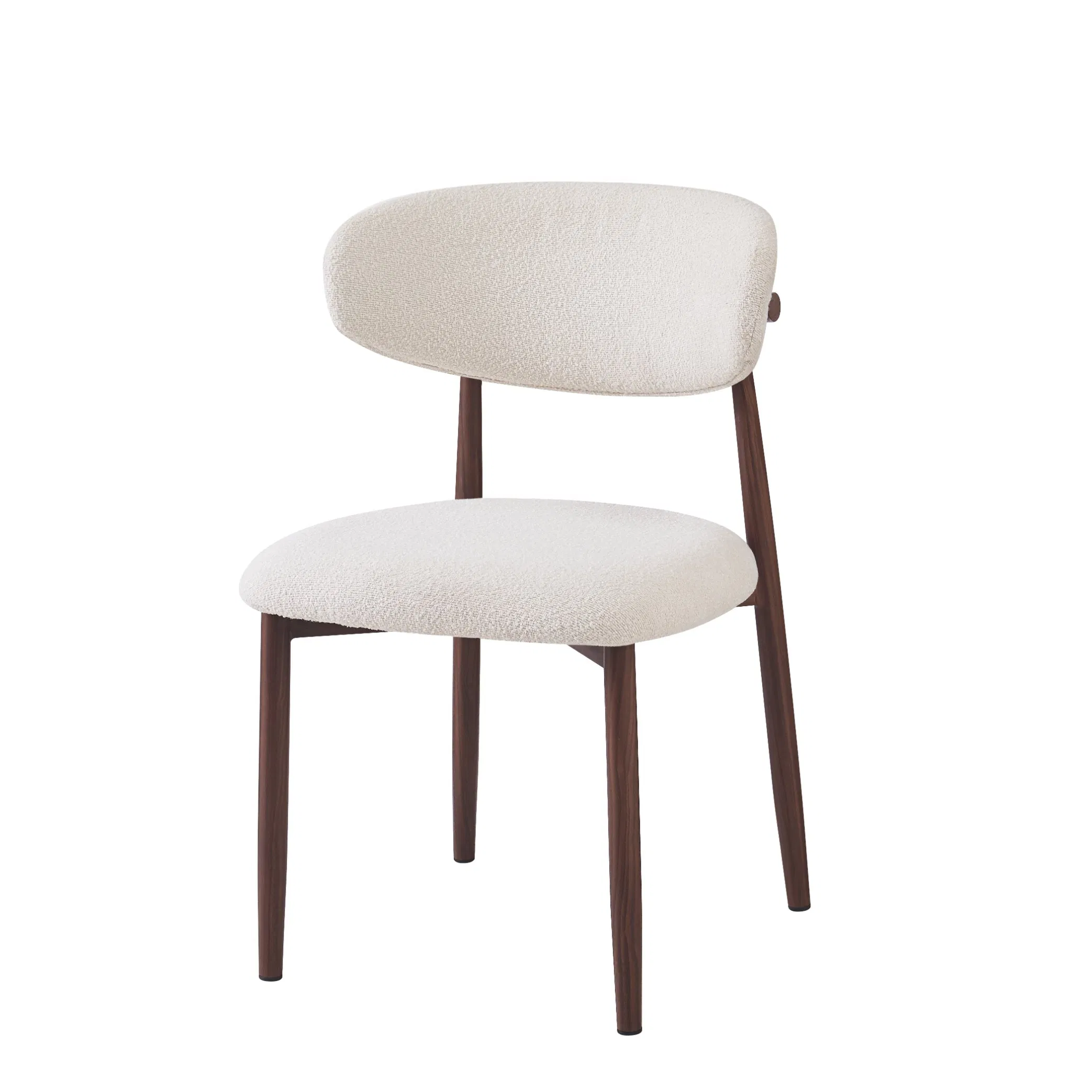 Modern Dining Chair Customized Design Metal Legs New Popular Modern Style Home Furniture Top Fabric Restaurant Chair