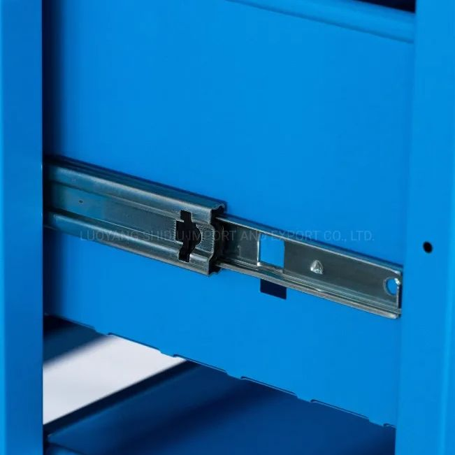 Metal Storage Drawer Cabinets Home Use Bed/Living Room Steel Accent Cabinet