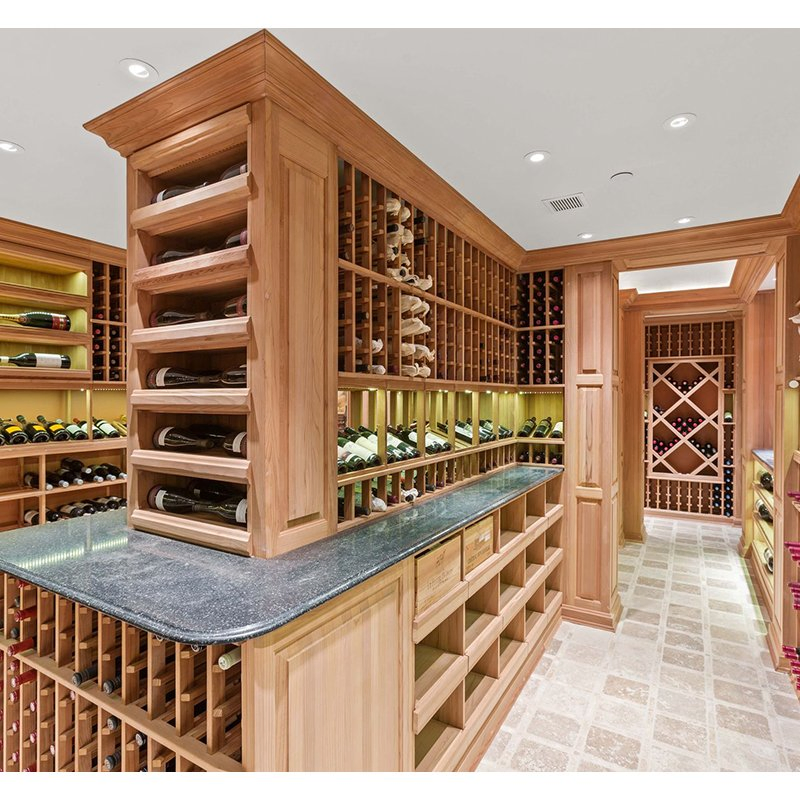 High Quality Living Room Furniture Conner Urban Household Wine Cabinet with Storage Drawes