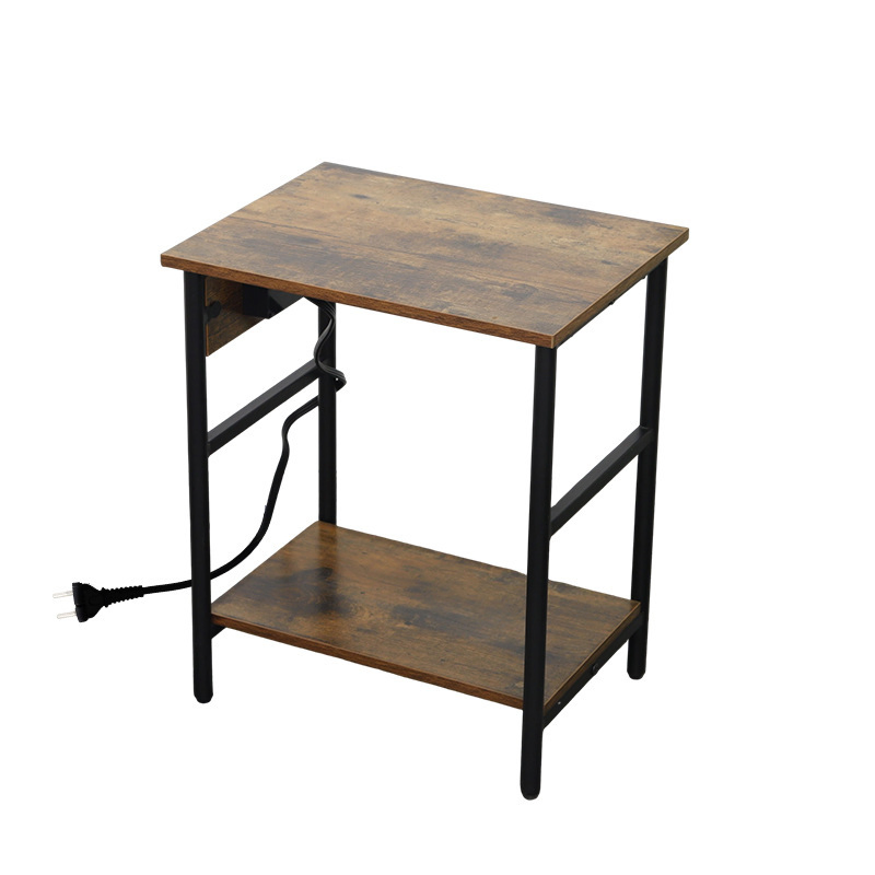 Easy Assembly Telephone Table with Shelf Side Table and Nightstand