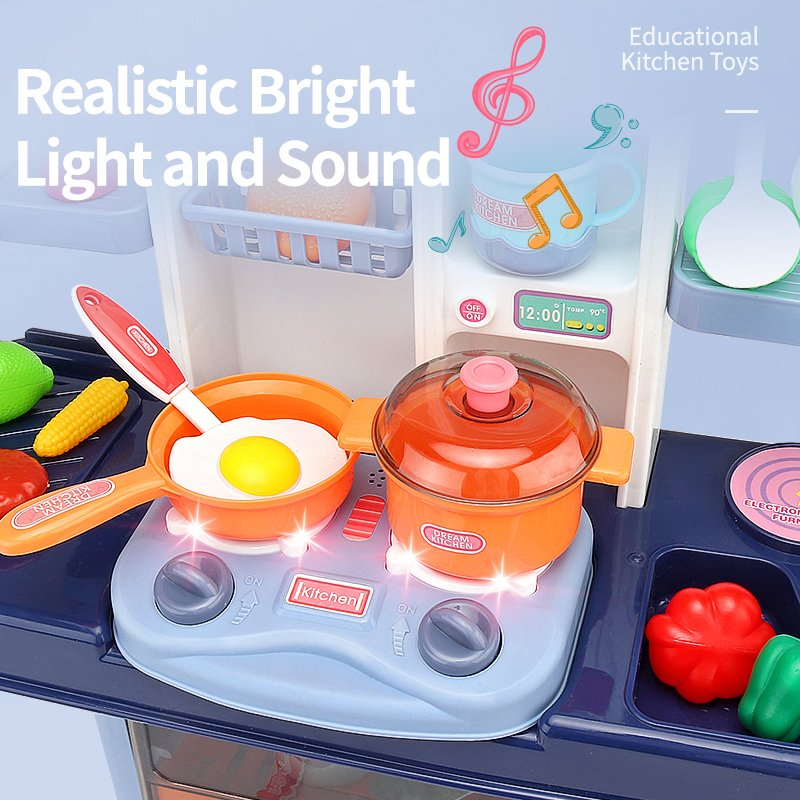 Wholesale 70cm Acousto-Optic Water Play Dining Table Set