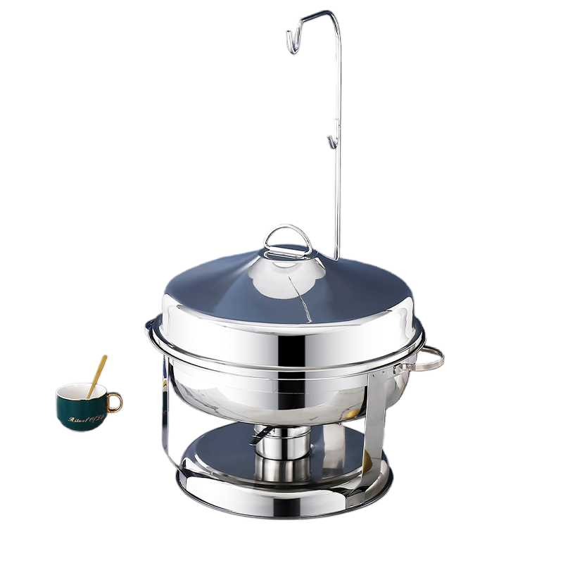 Elegant Stainless Steel Hanging Buffet Chafing Dish for Food Warmers