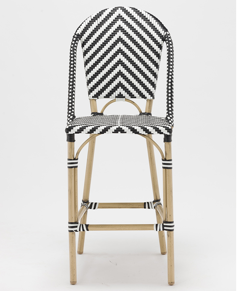 Modern Outdoor Garden Patio Home Livingroom Kitchen Swivel Table Furniture Metal Stainless Steel Folding Barstool Chair Aluminum Tube Plastick Rattan Bar Stool