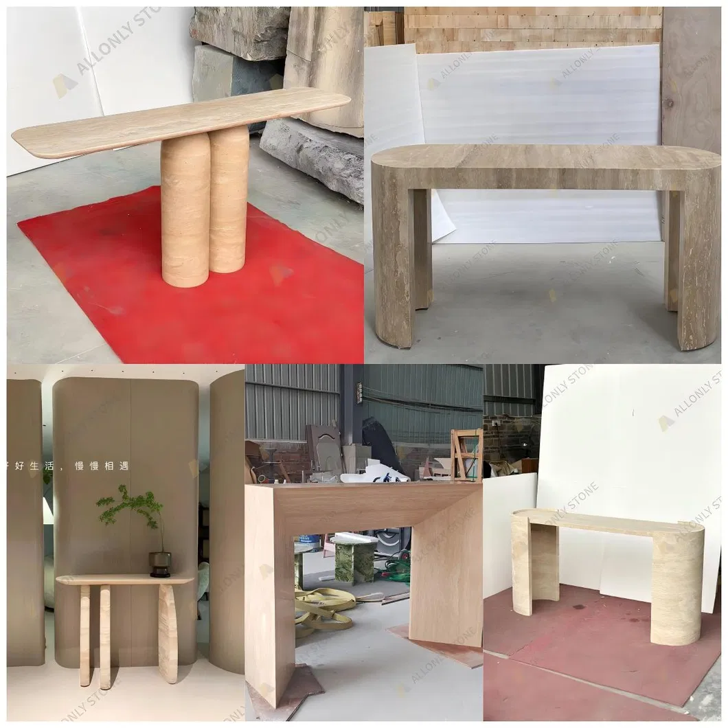 Modern Living Room Travertine Furniture