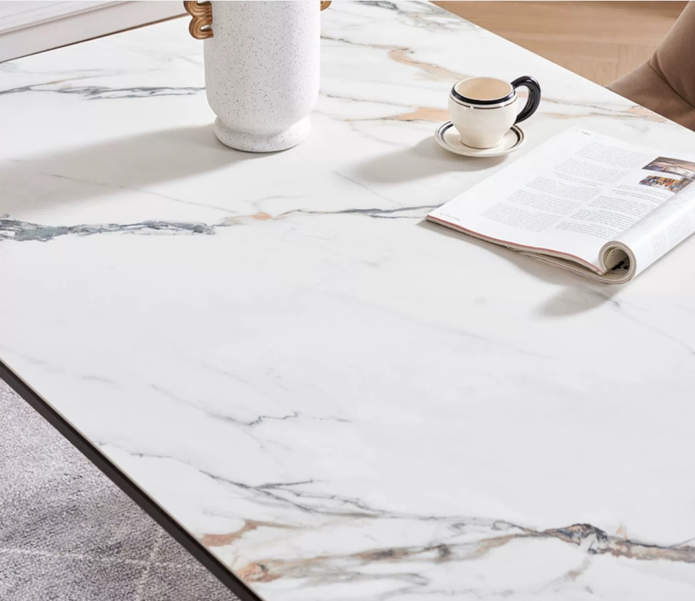 Premium Guangdong Dining Set with Aluminium and Sintered Stone