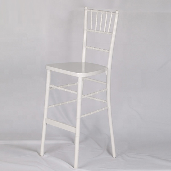 Whole Sale Stackable Wood Chiavari Bar Stool for Restaurants Event Wedding Bar