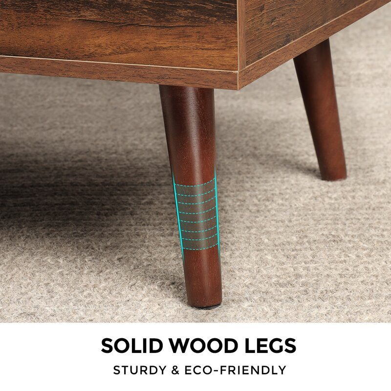 Modern Wood Multi-Function Height Adjustable Lift Top Coffee Tables