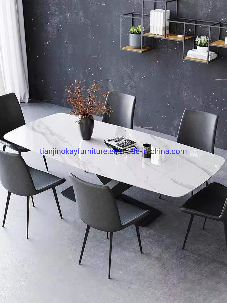 Elegant Luxury Quality Dining Room Furniture Set Modern Restaurant Kitchen Dining Tables with Chair