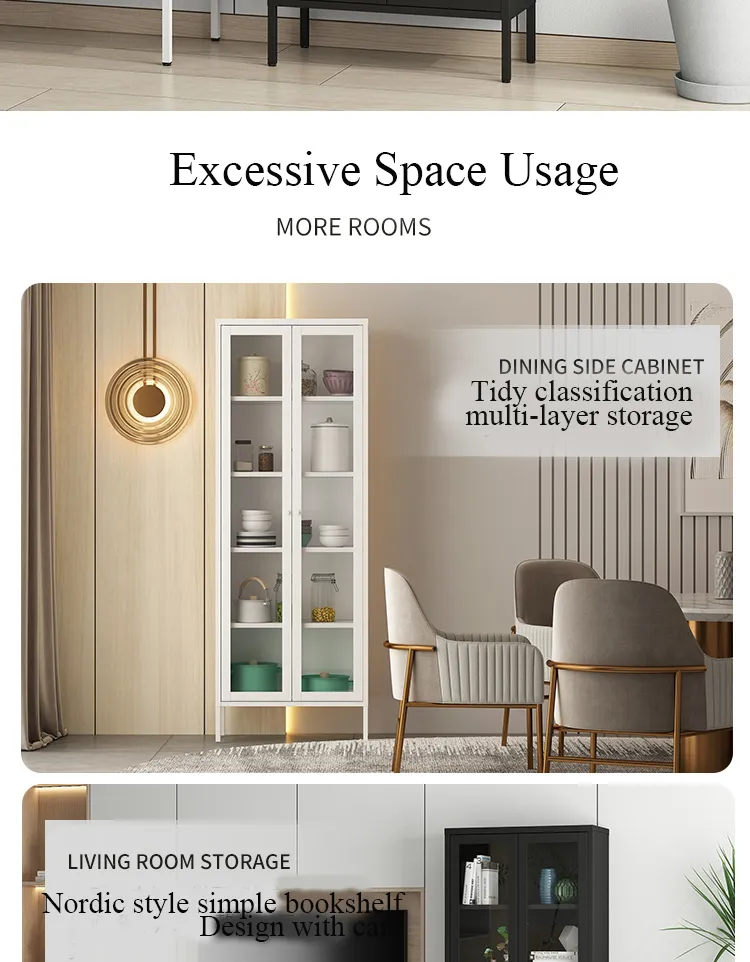 Balcony Display Storage Cabinet