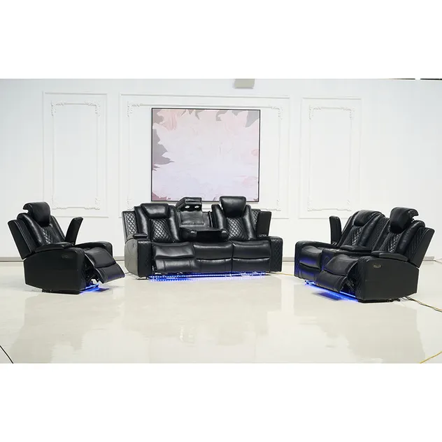 Leather Power Recliner