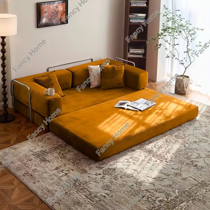 Foshan Furniture Wholesale Factory Apartment Furniture Multi-Functional Compression Sofa