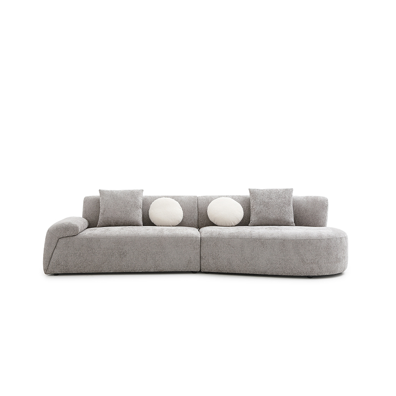 Fabric Corner Sofa Living Room Grey Living Room L Shaped Sectional Sofa