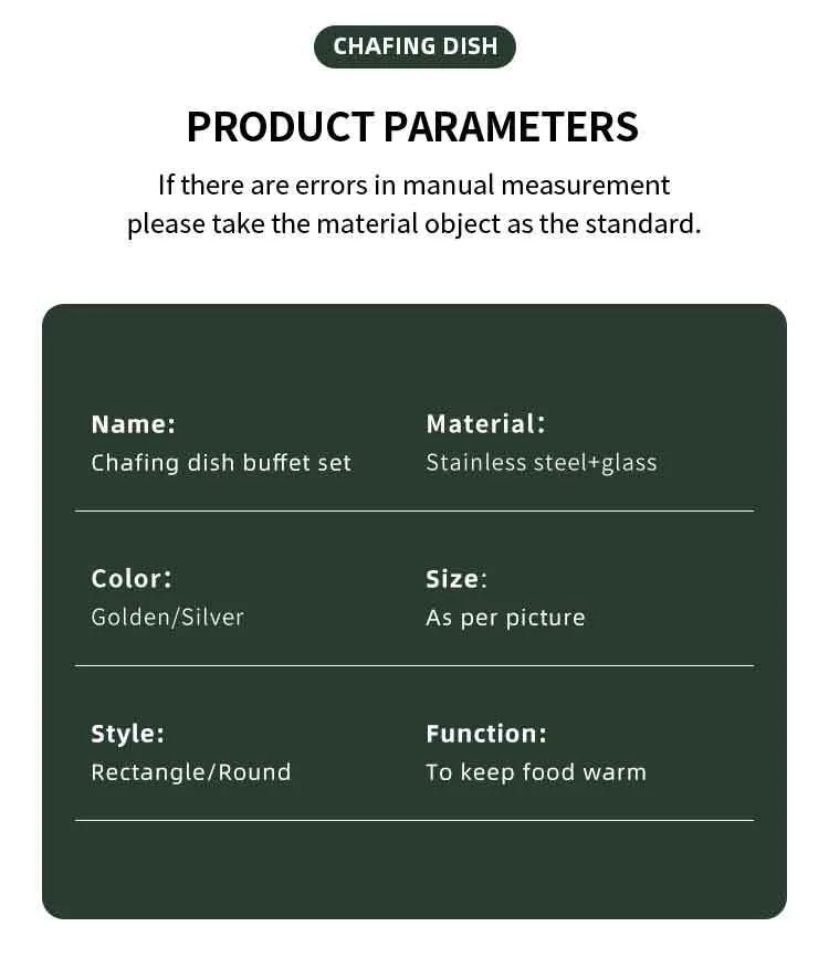 Buffet Chafing Dish 11