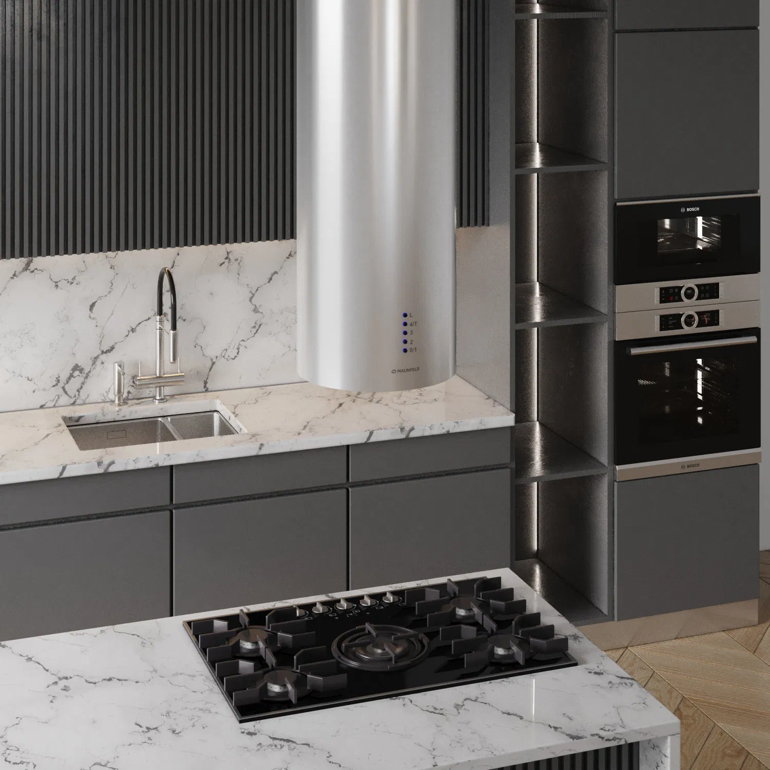 PA Wholesale European Style Modern Cheap Large White Kitchen Island