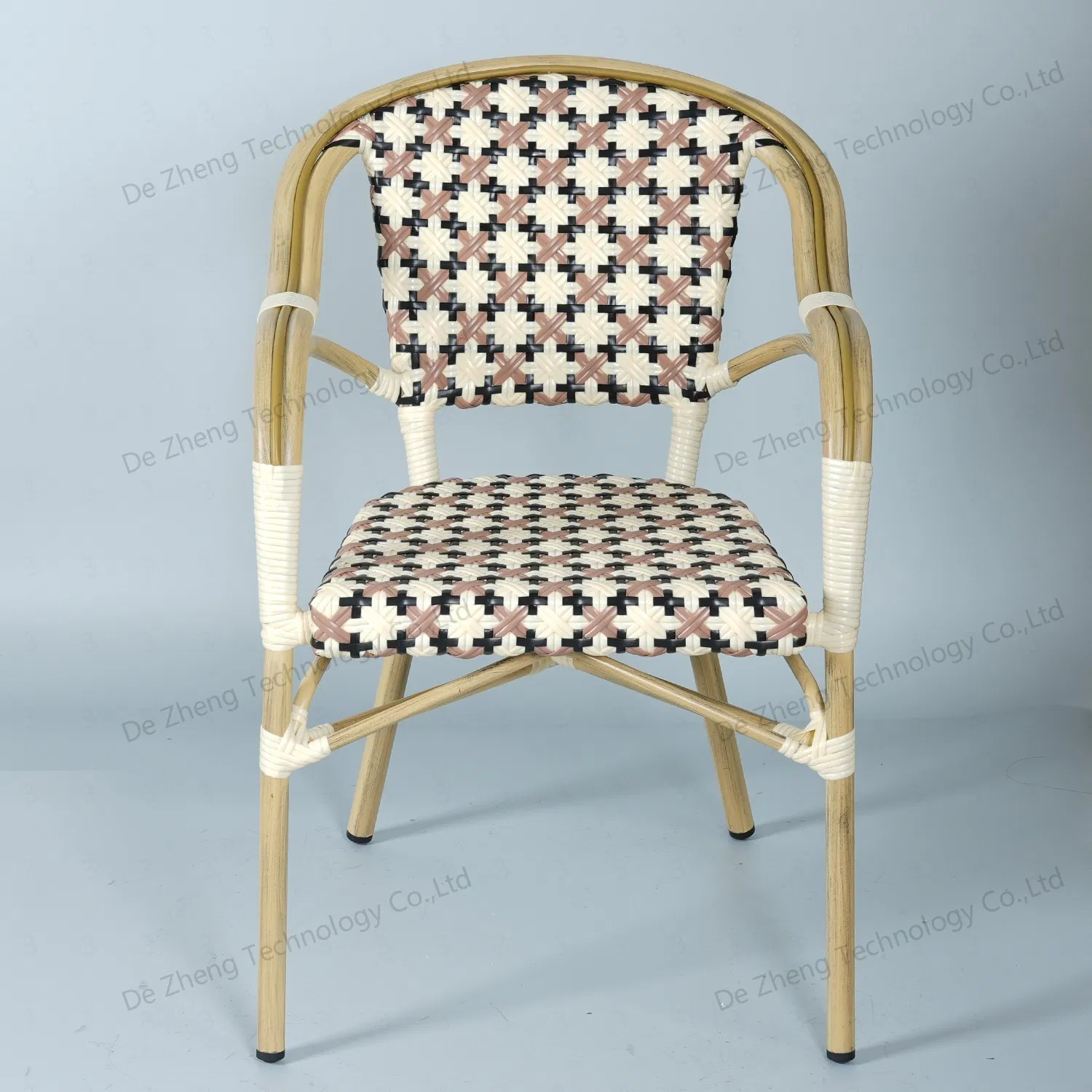 Hot Sale Commercial Garden Outdoor Bamboo Rattan Restaurant Dining Chair