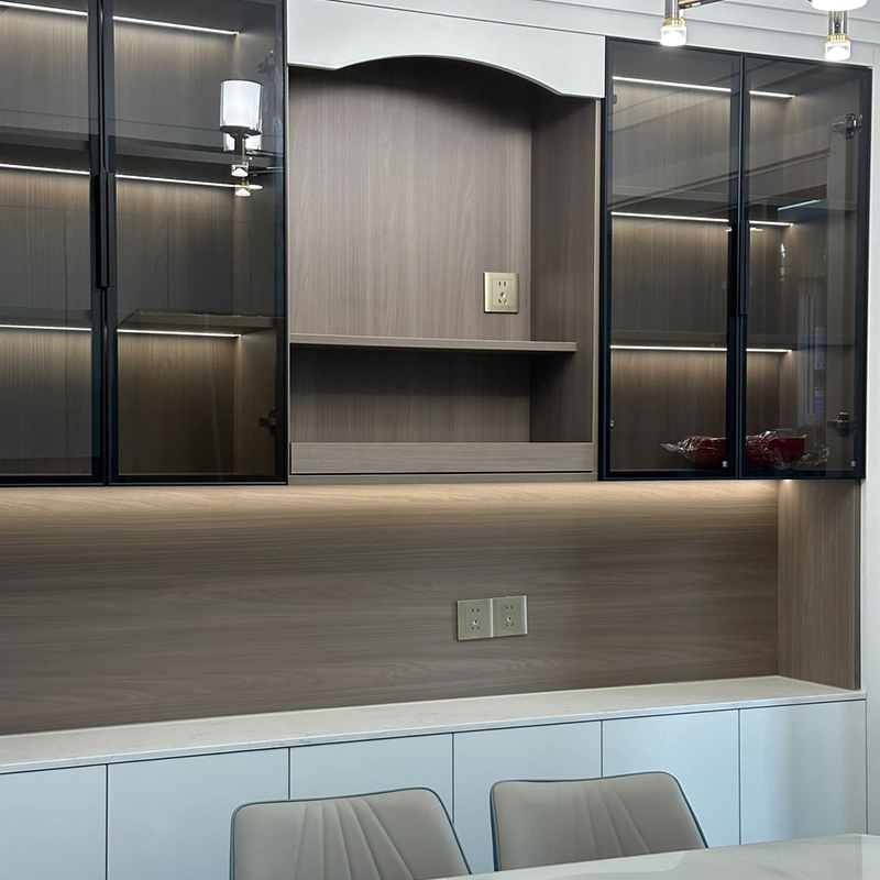 Factory Direct Sales Metal Wall Living Room Cabinet Columbarium Religious Customization Multi-Tier Buddha Storage Cabinet