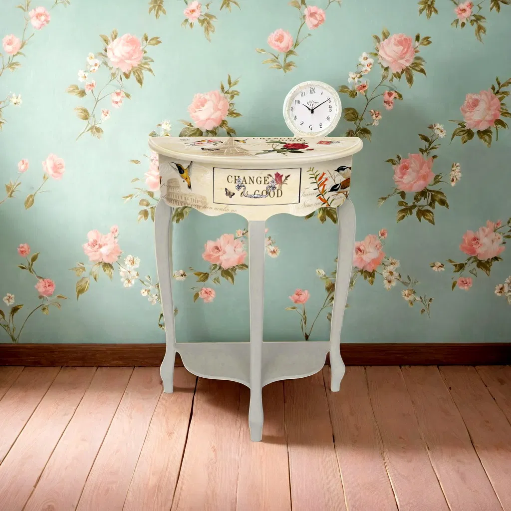 Side Table, Small End Table, Tall Side Table for Living Room, Bedroom, Office, Bathroom