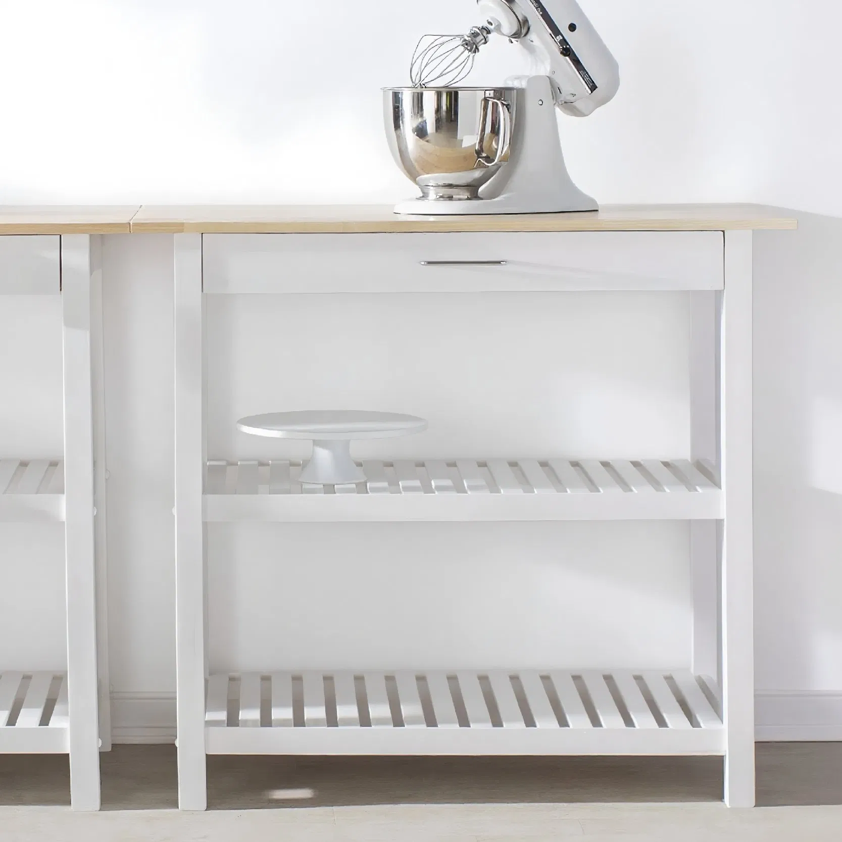 High-Quality Modern Three Tier Storage Shelf Kitchen Island