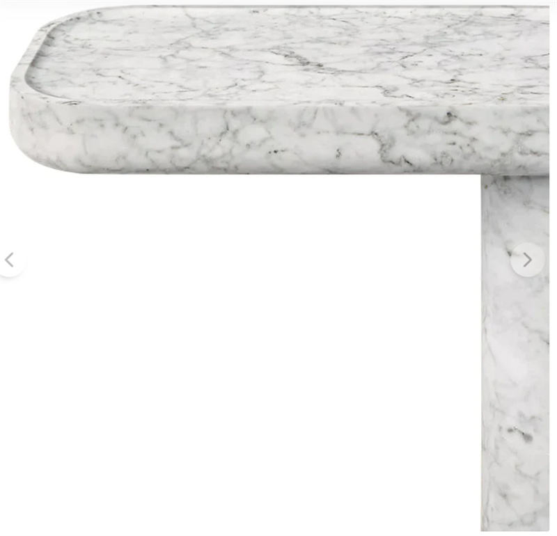 MID Century Entry/Foyer Table Natural Travertine Console Table Design