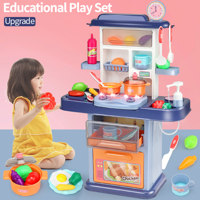 Wholesale 70cm Acousto-Optic Water Play Dining Table Set