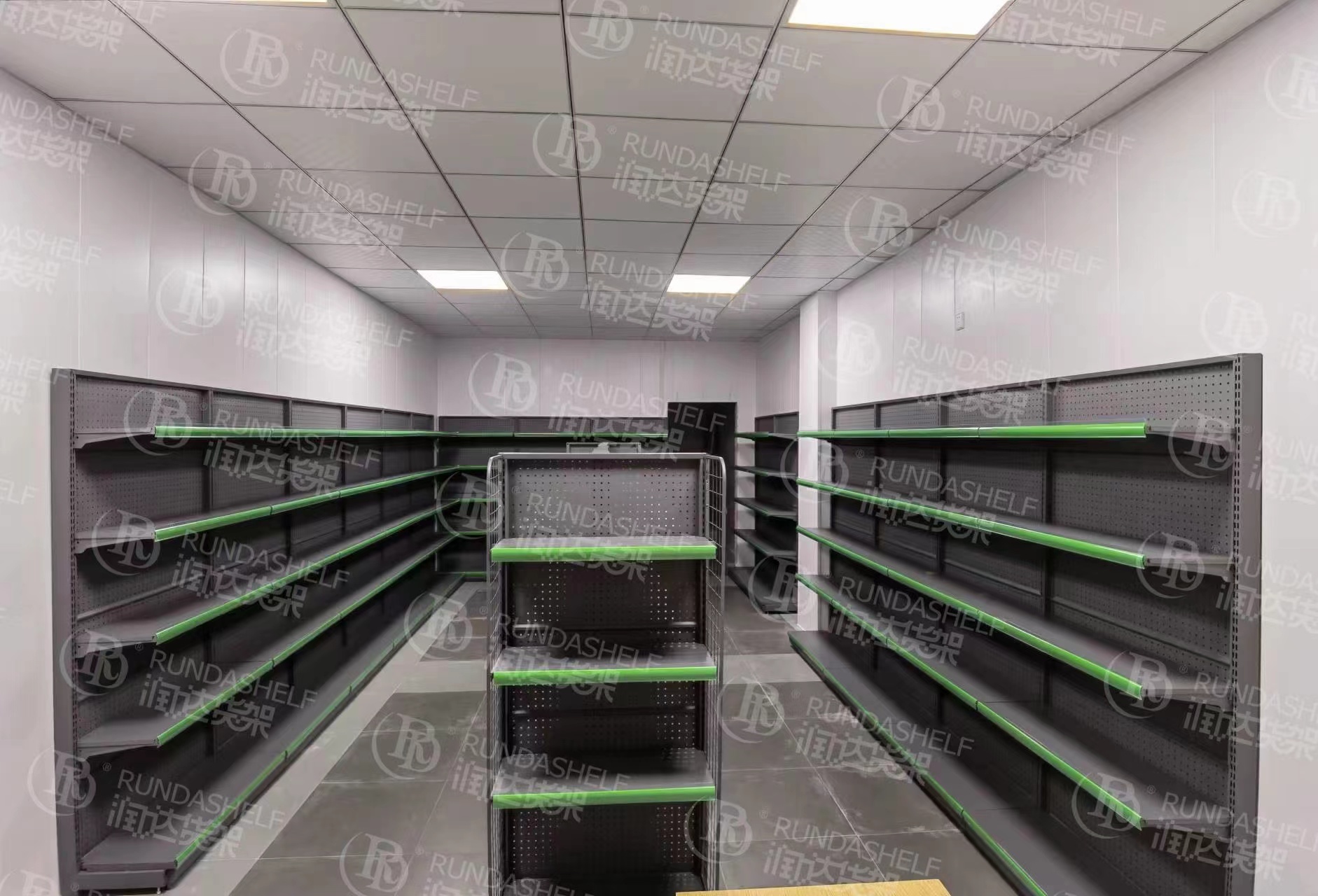 Convenience Store Shelves, Double-sided Stationery and Snack Store Shelves, Supermarket Display Shelves