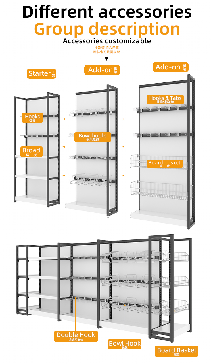 Supermarket Shelf and Storage Rack Solution 7