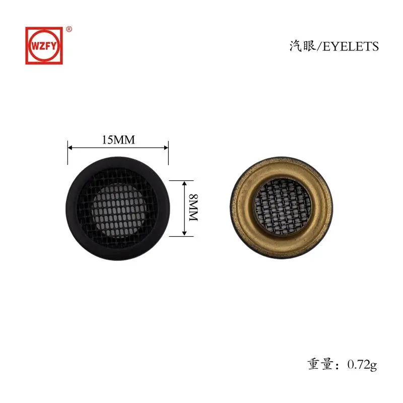 600# mesh eyelet lenses