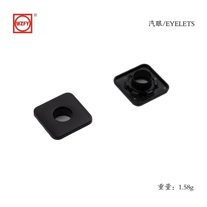 Inner 8, outer 19 zinc alloy square air valve