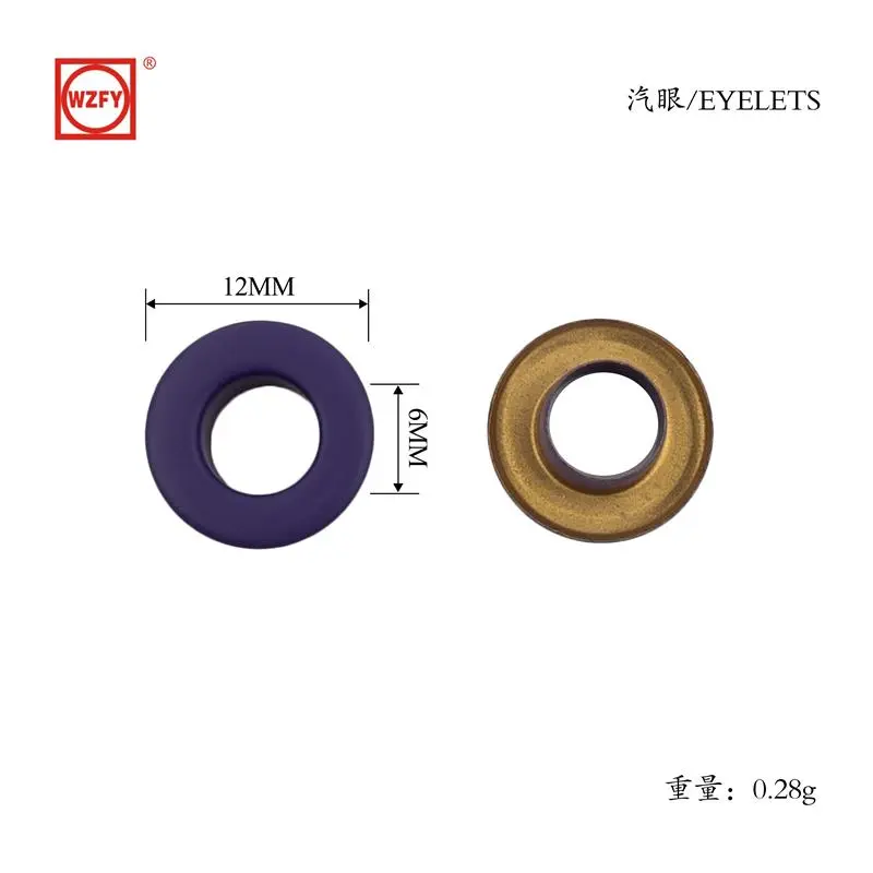 6 inner and outer 12 special flat steam eyes
