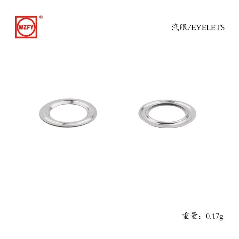 Inner 9 and outer 18 arc-degree eyelet fitting
