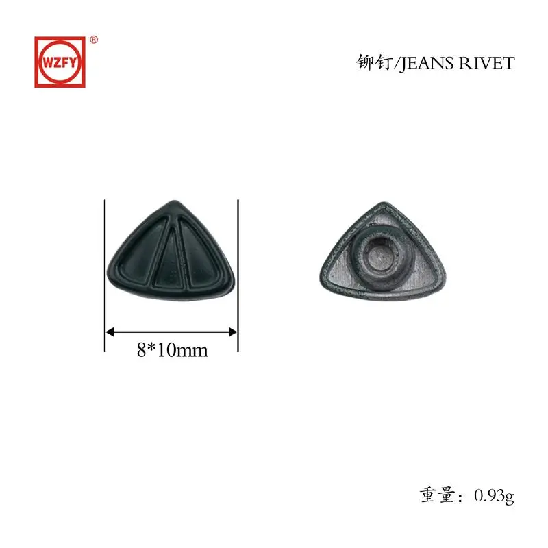 8x10 zinc alloy rivets