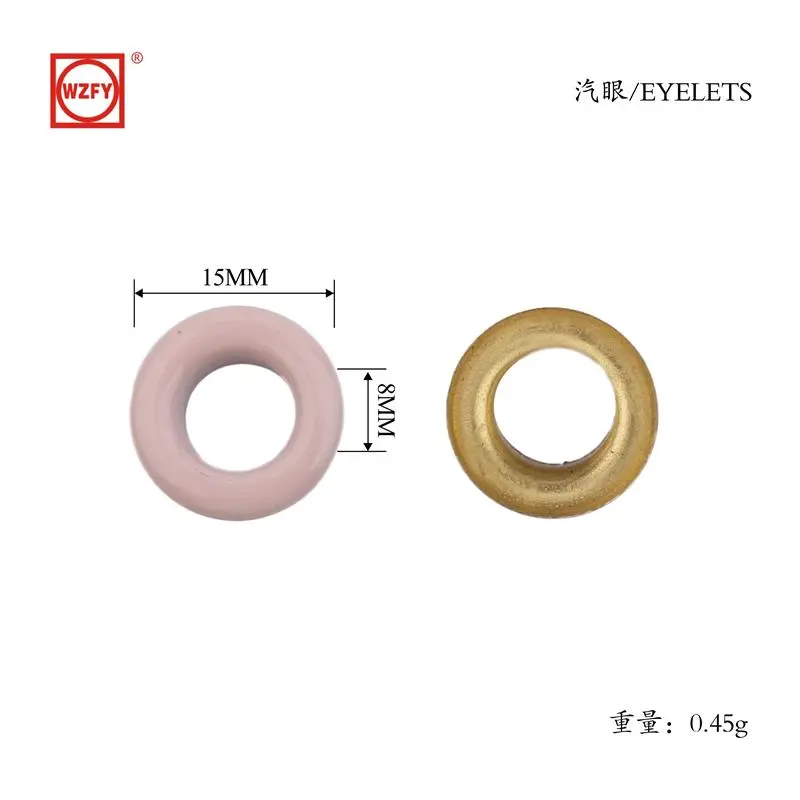 8 inner and 15 outer steam eyes 2
