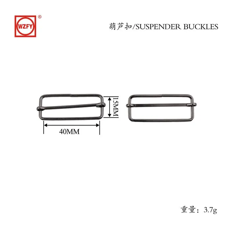 gourd-shaped square buckle