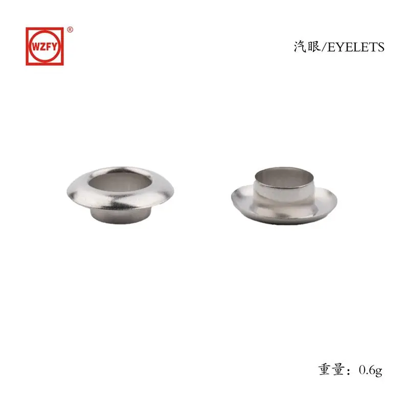 Inner 9 and outer 18 arc angle eyelet fitting 2