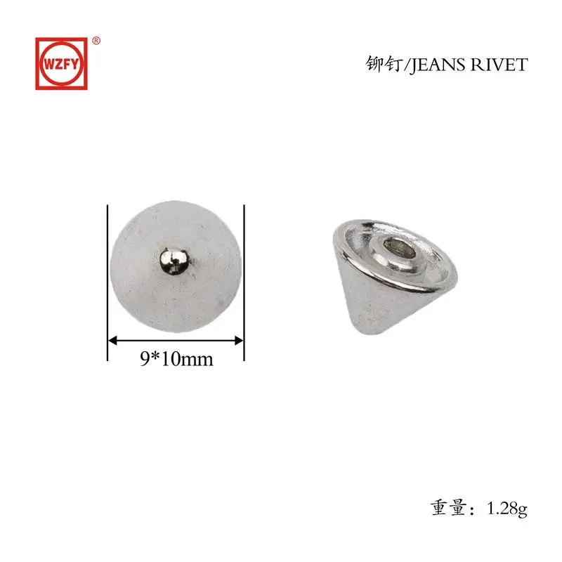 9x10 tapered rivets
