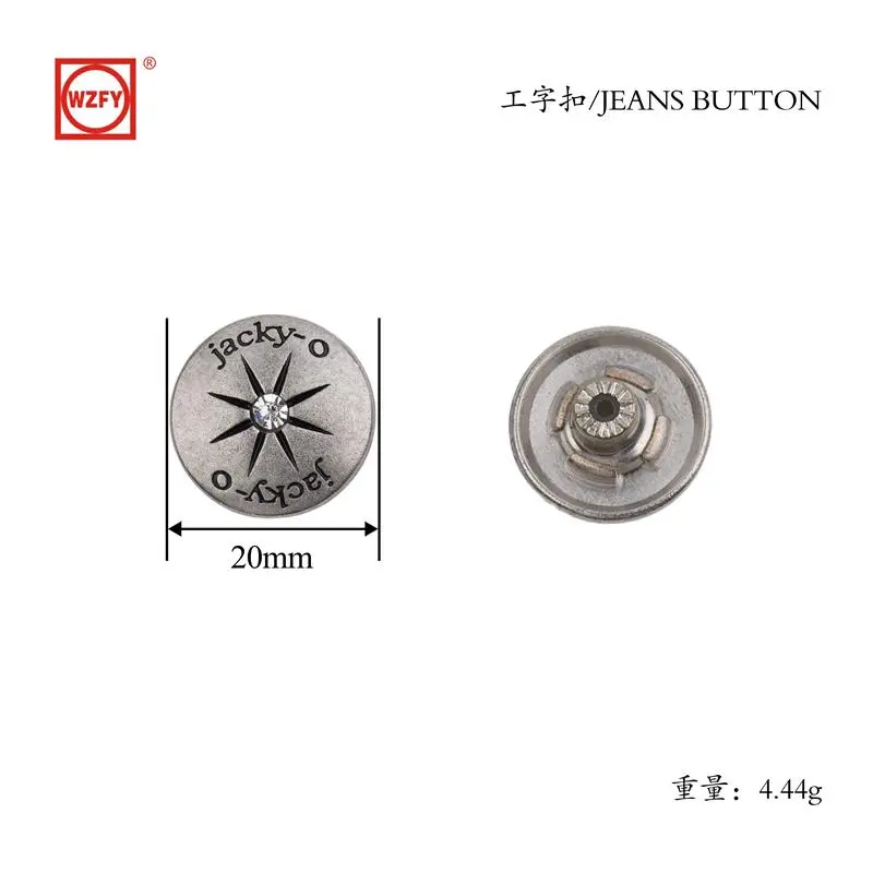20mm Drilled Zinc Alloy
