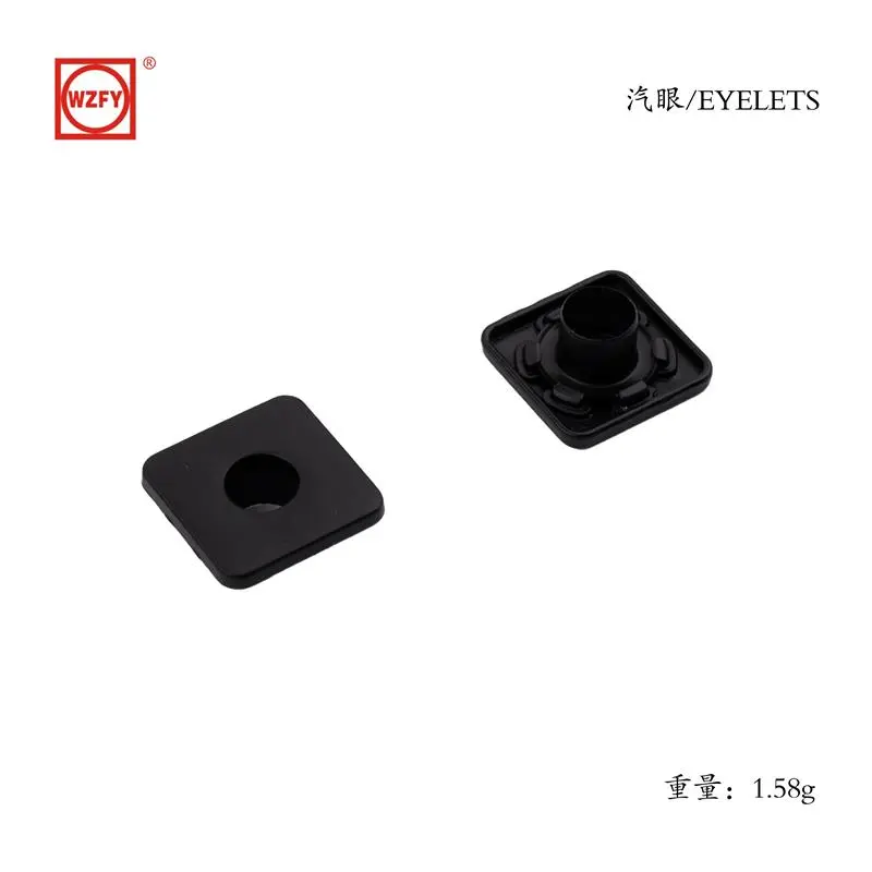 Inner 6, outer 15 zinc alloy square air valve
