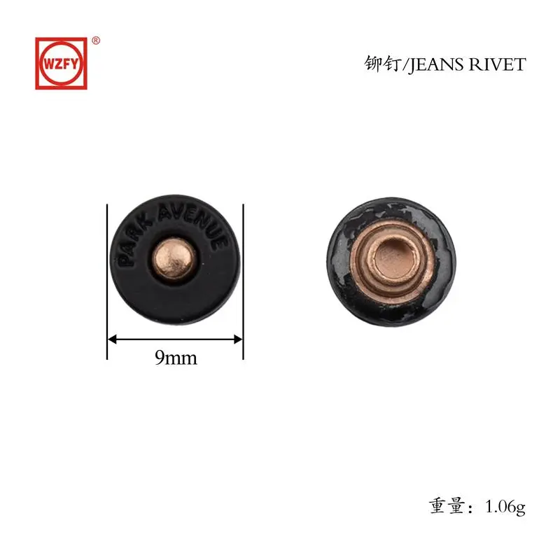 9 Zinc alloy ball-joint rivets