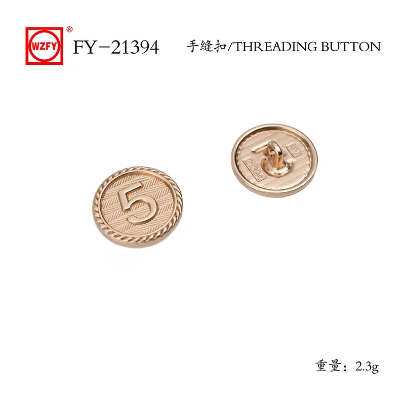 ODM FY-21394# Threading Button for Sewing Vintage Buttons,for Blazer,Suits,Sport Coat,Uniform,Jacket Factory, Exporters