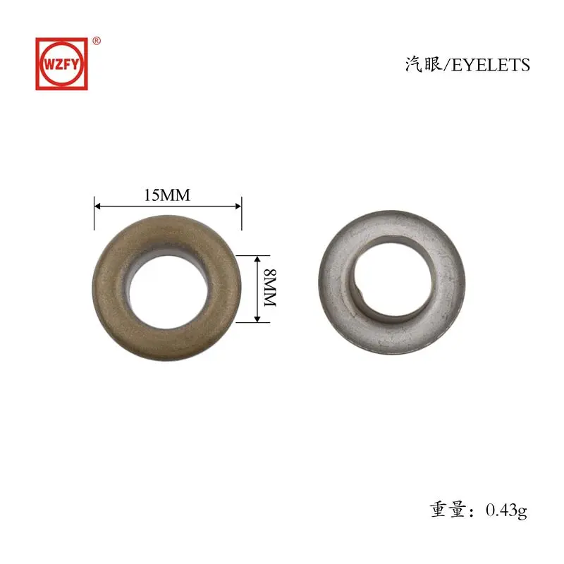 8 inner and 15 outer eyepieces