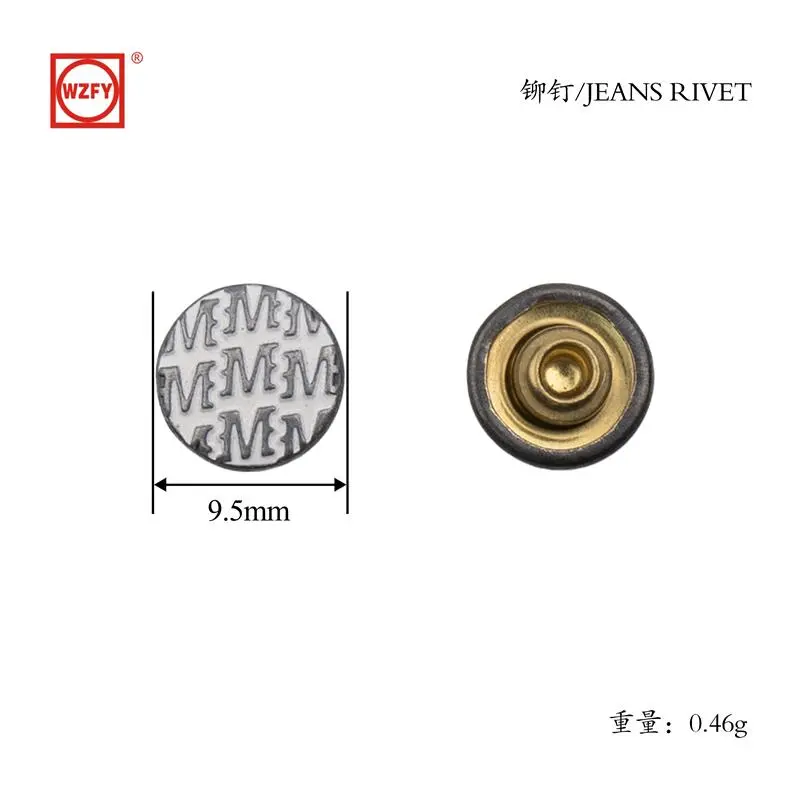 9.5 Patterned Mold Riveting (White)