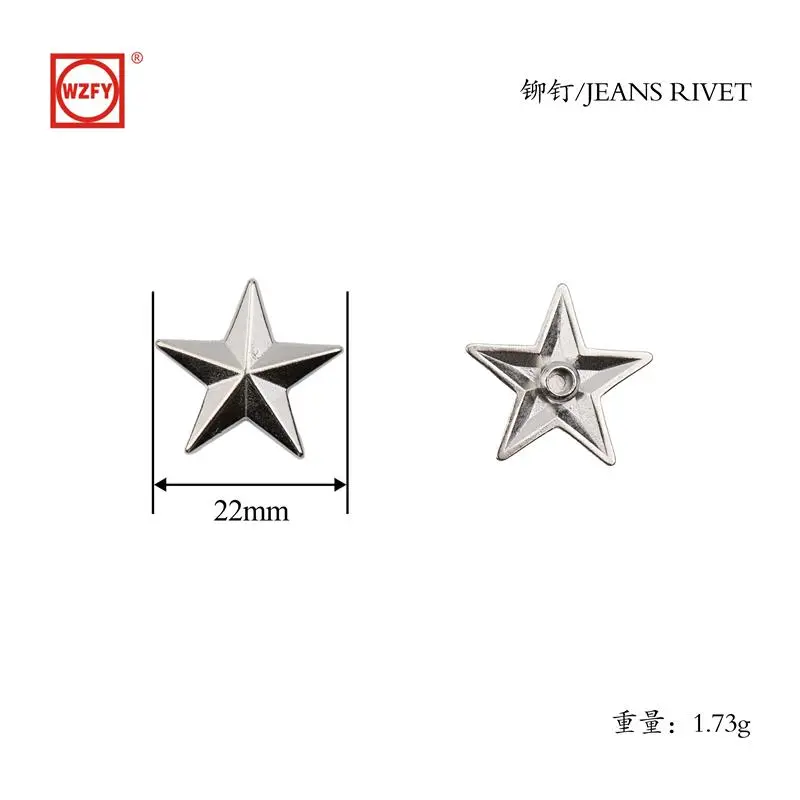 22 Zinc Alloy Rivets