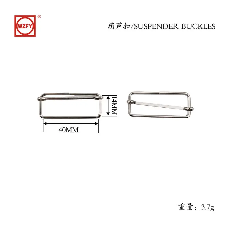 gourd-shaped square buckle
